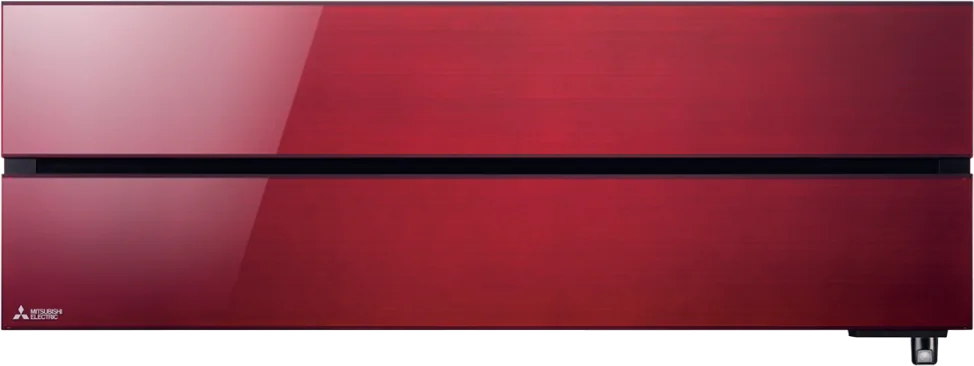 Mitsubishi Electric Diamond MSZ-LN airco in ruby red